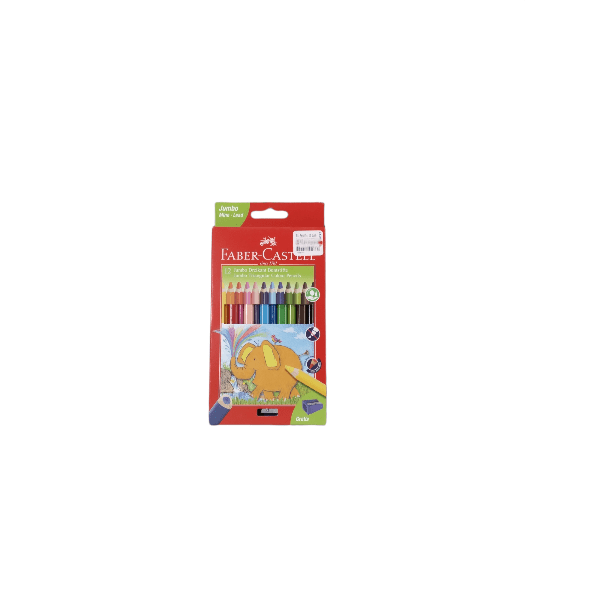 Coloured Jumbo Triangular Pencils