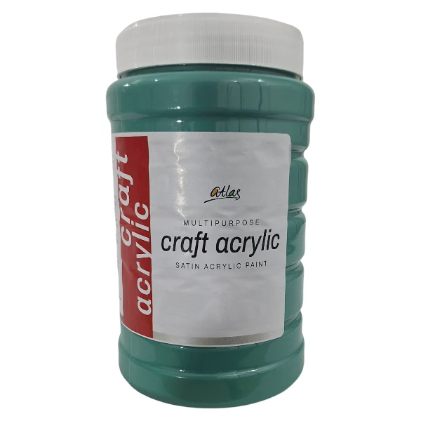 Atlas Multipurpose Craft Acrylic | Emerald, 1L