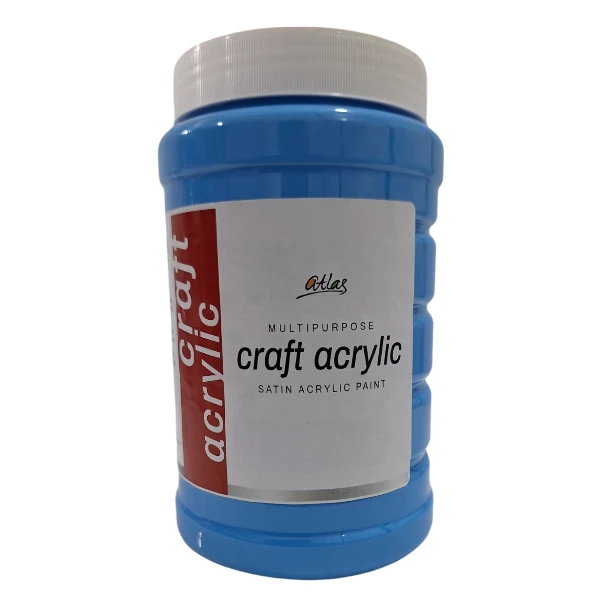 Atlas Multipurpose Craft Acrylic | Royal Blue, 1L
