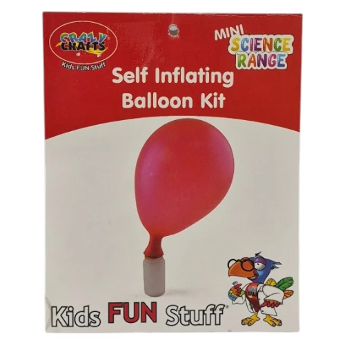 Crazy Crafts Science Range Kit | Inflating Balloon, 5pc