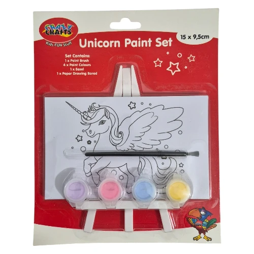 Crazy Crafts Unicorn Paint Set | 7 Piece
