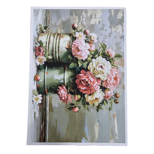 Creative Talents Deco Print Paper | Retro Floral, A4
