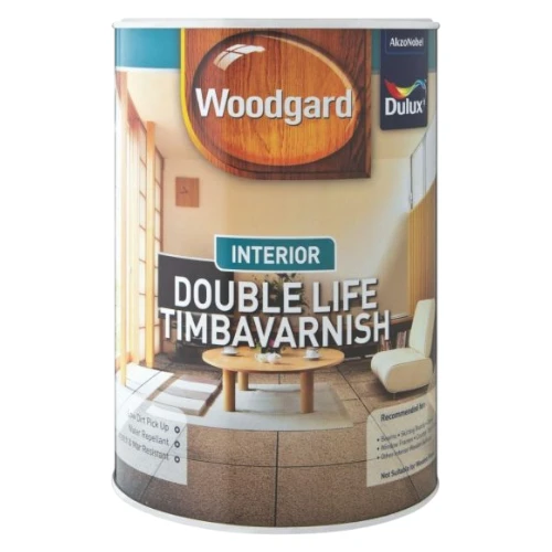 Dulux Woodgard Double Life Timbavarnish | Clear, 5L - Image 2