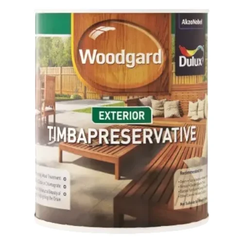 Dulux Woodgard Timbapreservative Exterior | 1L, Light Oak - Image 3