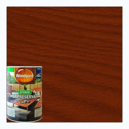 Dulux Woodgard Timbapreservative Exterior | 5L, Dark Oak