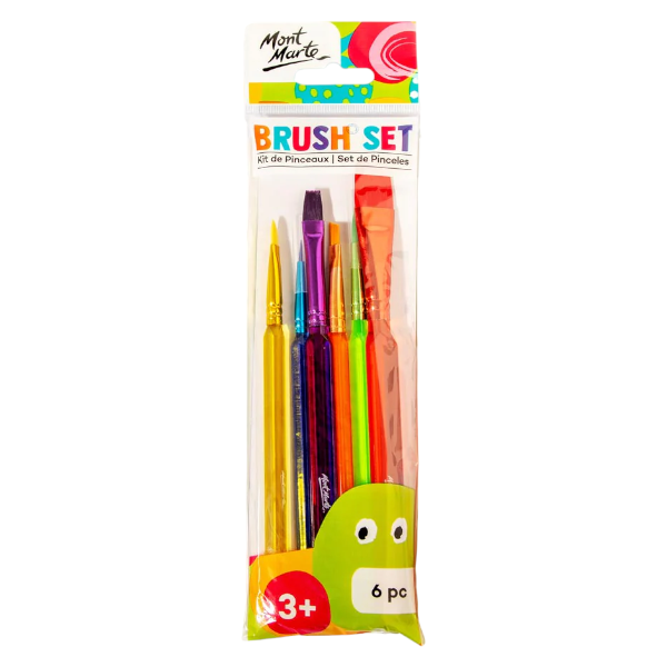 Paint Brush Set 6 Piece | Mont Marte